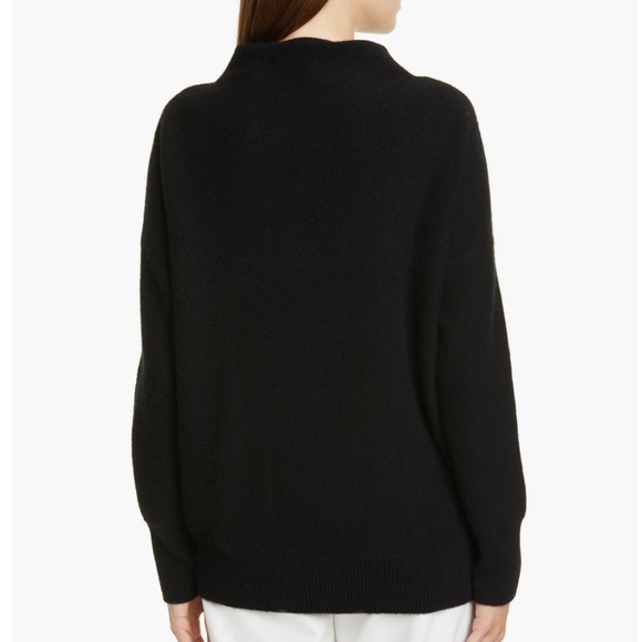 Vince Boiled Cashmere Funnel Neck Pullover Sweater - Picture 2 of 7